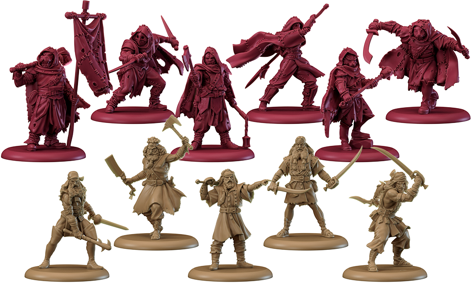 A Song of Ice & Fire: Brazen Beasts, Tabletop Miniatures