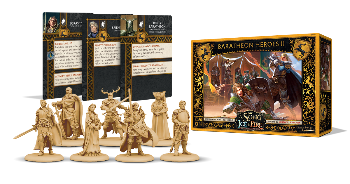 A Song of Ice & Fire: Darkstar's Retinue, Tabletop Miniatures