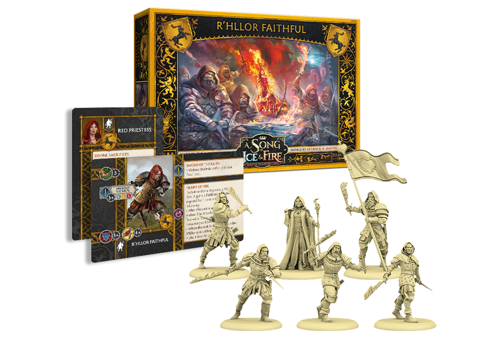 A Song of Ice & Fire: Darkstar's Retinue, Tabletop Miniatures